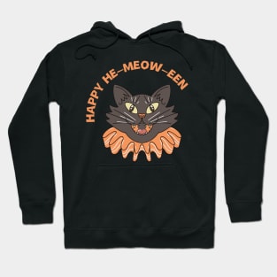 Happy Ha-meow-een Cat Halloween Hoodie